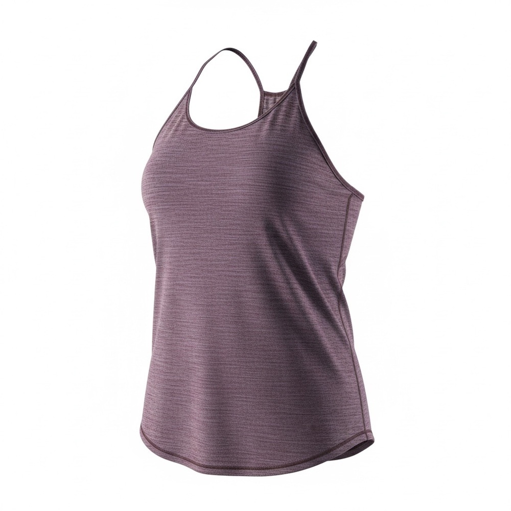 lululemon athletica Heathered Mauve Racerback Tank Top